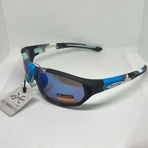 X-Loop Camouflage Mirrored Mens Sunglasses